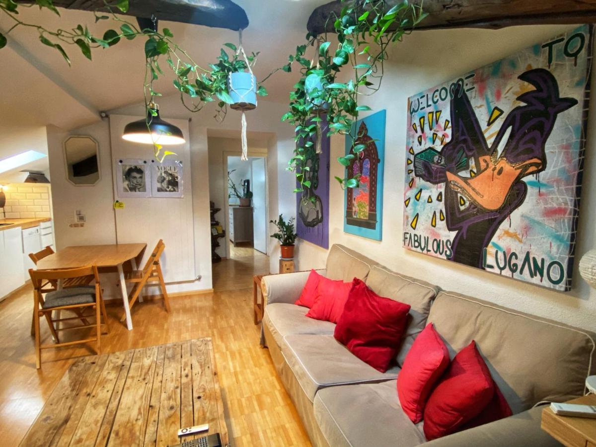 Cozy Apartment By The The Lake Of Лугано Екстер'єр фото